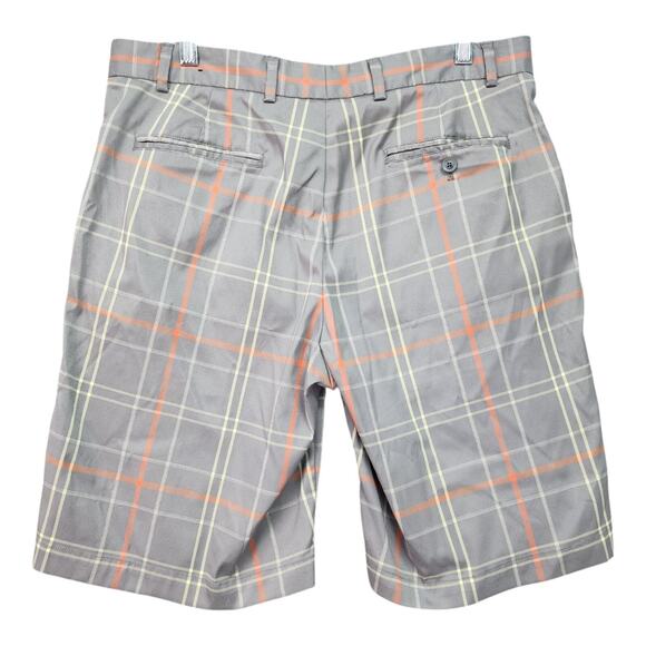 Walter Hagen Golf Shorts Mens SZ 34 34x9 Gray Flat Front Pockets Athletic Dad - Picture 3 of 11